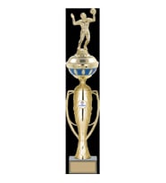 ODAK KUPA - Figürlü Kupalar - Voleybol Erkek Figürlü Kupalar FG-074 A - 55 cm
