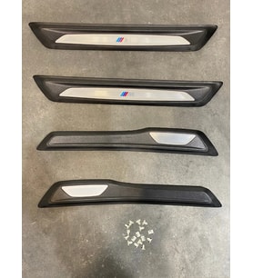 BMW F30 3 Serisi (2012-2019) Kapı Eşiği Koruma Plakası Seti (4 Parça)