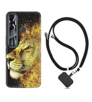 Tecno Spark 6 6 Go 8C 8 Pro 7 7 Pro Kılıf Boyun Askılı Silikon Leon 1323