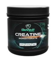 BeWolf Nutrition Kreatin Monohidrat Aromasız 300 Gram 60 Servis