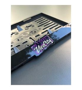 Vice City Motorsiklet Plakalık Scooter Dtf Baskı Lazer Kesim