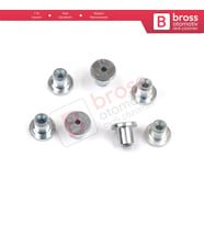 BCR019 Cam Kriko Kablo Halat Uç Pimi Tutma Perçini 8x6.7/1.7 mm mm 100 Adet