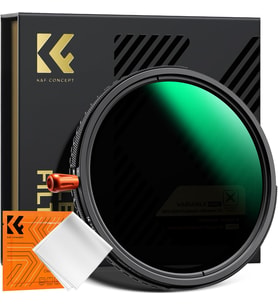 82mm Siyah Difüzyon Sis Etkisi 1/4 ve Değişken ND2-32 (1-5 Durak) ve Dairesel Polarize Filtre CPL-in 1 HD Lens Filtresi Kamera Lensleri için 28 Çok Kaplamalı (Nano-X Serisi)