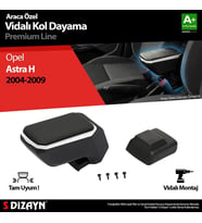 Opel Astra Uyumlu H ABS Vidalı Kol Dayama Kolçak Gri 2004-2009 A+Kalite Parça