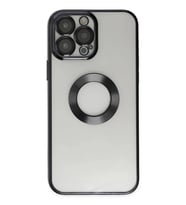 iPhone 14 Pro Kılıf Slot Silikon - Siyah