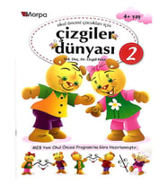 4 Yaş Çizgiler Dünyası 2 Morpa Yayınevi