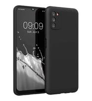Galaxy A03S Kılıf First Silikon - Siyah