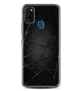 Samsung M21 M22 M23 M30 M31S M32 Kılıf Desenli Silikon Dikenli Tel 1779