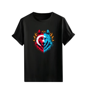 Türkçülük Görselli  Unisex (Tshirt) Tişört
