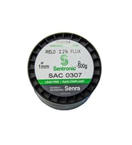 Sentronic SAC0307 Lehim Teli - 1mm, 500g, Kurşunsuz, %2.2 Flux