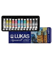 Lukas Aquarell 1862 Artist Sulu Boya 12x10ml 6727