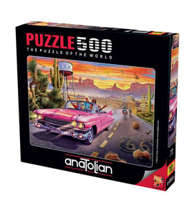 Anatolian Puzzle 500 Parça Route 66 3634
