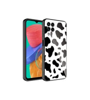 Samsung Galaxy M33 Uyumlu Kılıf Kamera Korumalı Desenli Sert Silikon Zore Epoksi Kapak (Model 7)