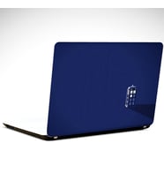 Doktor Who Minimal Laptop Sticker 10 İnch (25X19CM)