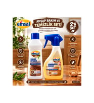 Ahşap Temizleyici Losyonu(Antistatik) & Ahşap Cilası (Antistatik) Bakım Seti