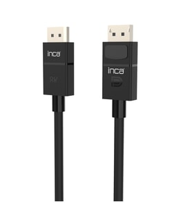 IDPD-30X DisplayPort To DisplayPort 8K (7680 X 4320) @60 Hz Kablo 2m - Siyah