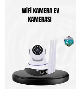 Akıllı Ip Güvenlik Kamerası – 1080p Hd, Gece Görüşlü, Hareket Algılamalı