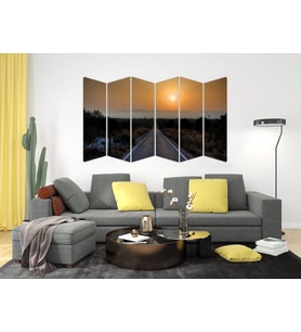 ASFALT YOL MDF TABLO-1476 MODEL-B