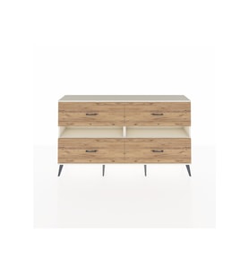 Arges Konsol 2 Raflı 4 Çekmeceli  176x30x99 Aytaşı-Aytaşı/Çam