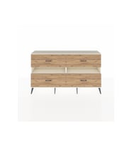 Arges Konsol 2 Raflı 4 Çekmeceli  176x30x99 Aytaşı-Aytaşı/Çam