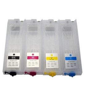 Epson WF-C5210DW Uyumlu Dolan Kartuş Seti (Çipsiz) (Çok Renkli)