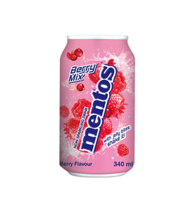 Mentos Non-Sparkling Drink Berry Mix 340ml