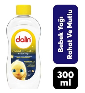 Dalin Rahat ve Mutlu Bebek Yağı 300 ml