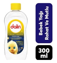 Dalin Rahat ve Mutlu Bebek Yağı 300 ml