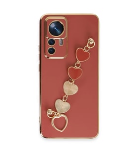 Xiaomi Mi 12t Pro Kılıf Esila Silikon - Kırmızı