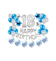 Çıtıpıtıstore 18 Yaş Doğum Günü Balon Set
