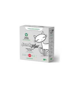 Sandy Max Triple Action Aktif Karbonlu Bentonit Kedi Kumu 10 Kg