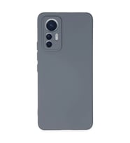 Xiaomi Mi 12 Lite Kılıf Nano İçi Kadife Silikon - Gri