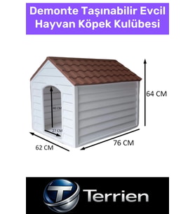 #KöpekKulübesi Portatif Demonte Taşınabilir Bahçe Ev Yazlık Evcil Hayvan Köpek Kulübesi