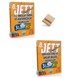 Ünlüler Karması LGS 2027 İnkılap Tarihi ve Din Kültürü Jett Fasiküller + Telefon Standı