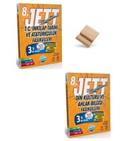 Ünlüler Karması LGS 2027 İnkılap Tarihi ve Din Kültürü Jett Fasiküller + Telefon Standı