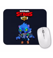 Werewolf Leon Brawl Stars Tasse Mouse Pad
