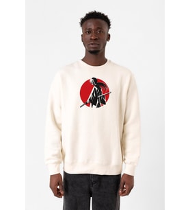 Rurouni Kenshin Samurai Logo Ekru Erkek 2ip Sweatshirt