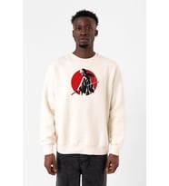 Rurouni Kenshin Samurai Logo Ekru Erkek 2ip Sweatshirt