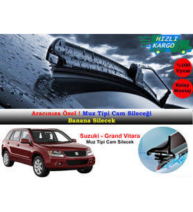 Suzuki Grand Vitara 2005-2012 Muz Silecek Takımı