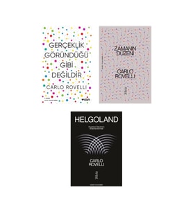 Gerçeklik Göründüğü Gibi Değildir + Zamanın Düzeni + Helgoland- 3 Kitap Set - Iş Bankası Özel Set