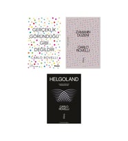 Gerçeklik Göründüğü Gibi Değildir + Zamanın Düzeni + Helgoland- 3 Kitap Set - Iş Bankası Özel Set
