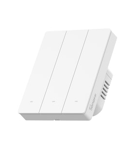 SONOFF ZBM5-3C-80W ZigBee Akıllı Duvar Anahtarı 3 Kanallı Nötr ve Nötrsüz Uyumlu
