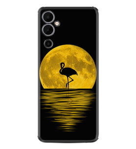 Tecno Pova Neo 2 Kılıf Silikon Desen Özel Seri Ay ve Flamingo 1775