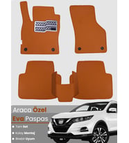 Nissan Qashqai (2014-2021) Uyumlu EVA Paspas Tam Set–Birebir Uyum,Su Geçirmez,Kolay ve Hızlı Montaj
