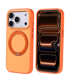 Apple iPhone 17 Pro Kılıf M-Safe Şarj Özellikli Standlı Zore Proton Silikon Kapak