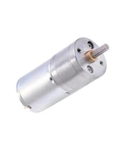 6V 25mm 1360 RPM Redüktörlü DC Motor