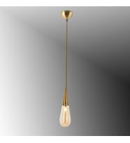 TT023-1-YTK-FULLESK TT Aydınlatma Damla Modeli Full Eskitme Yatak Başlık Avize