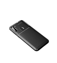 Newface Samsung Galaxy A11 Kılıf Auto Focus Karbon Kapak - Siyah