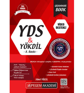 YDS YÖKDİL Grammar Book 8. Baskı Pegem Yayınları