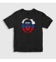 Presmono Unisex Çocuk Siyah Russia Ufc Khabib Nurmagomedov T-Shirt 316011tt